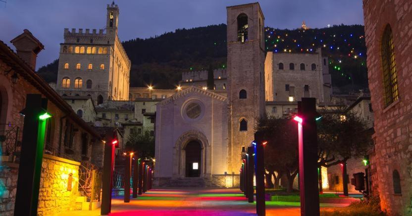 La Dimora Di Pietra Lejlighed Gubbio Eksteriør billede